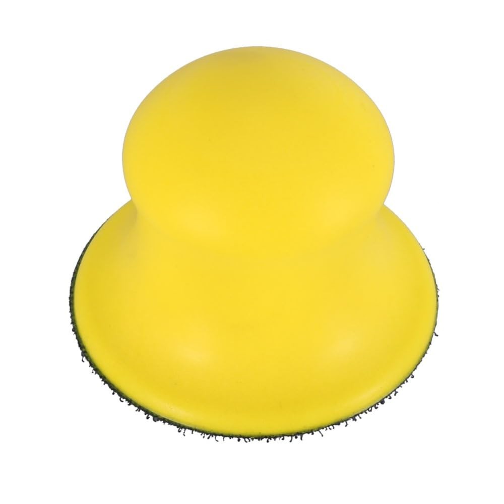 2/3/5inch Round Foam Sanding Pads “ Pu Hook & Loop Foam Hand Sanding Block For W