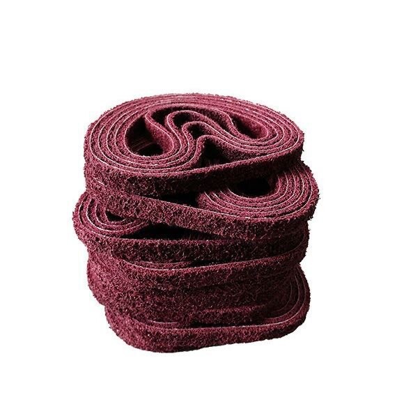 Surface Conditioning 1/2″ x 18″ Coarse Medium Fine Non woven Sanding Belts 5PACK