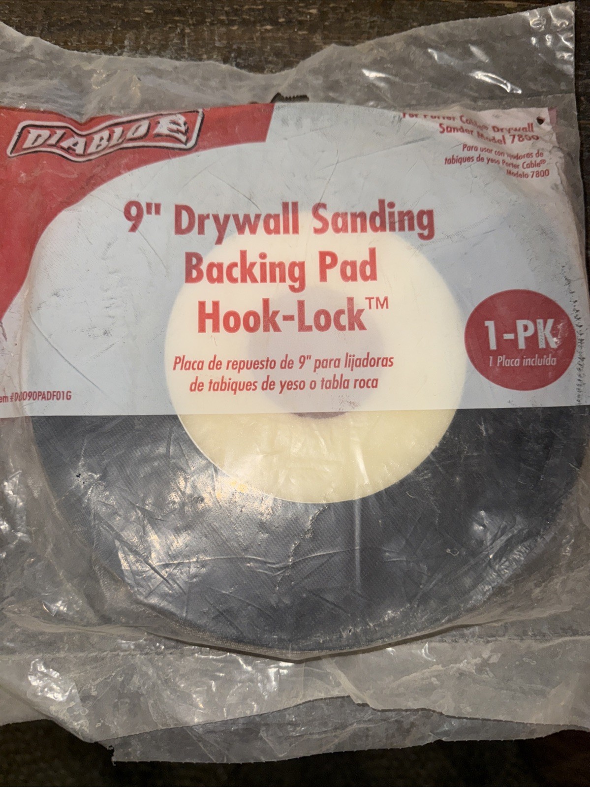 DIABLO 9 in. Drywall Sanding Backing Pad