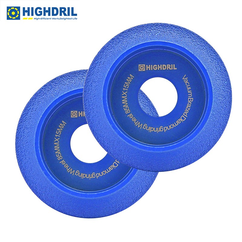 2pcs 3-3/8″ 15mm Diamond Grinding Wheel Sanding Trimming Granite Marble Ceramic