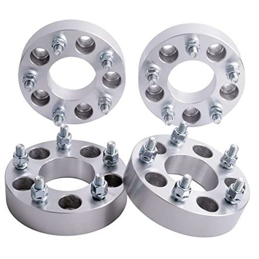 4PC 5×4.5 to 5×5.5 Wheel Adapters 1.5 Inch with 1/2″ Studs 1.5 Inch-4 PCS