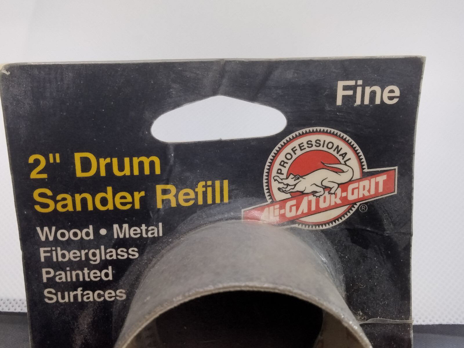 Gator Grit Drum Sander Refill For Electric Drill – Fine 120 Grit – 2″ by 1 1/2″