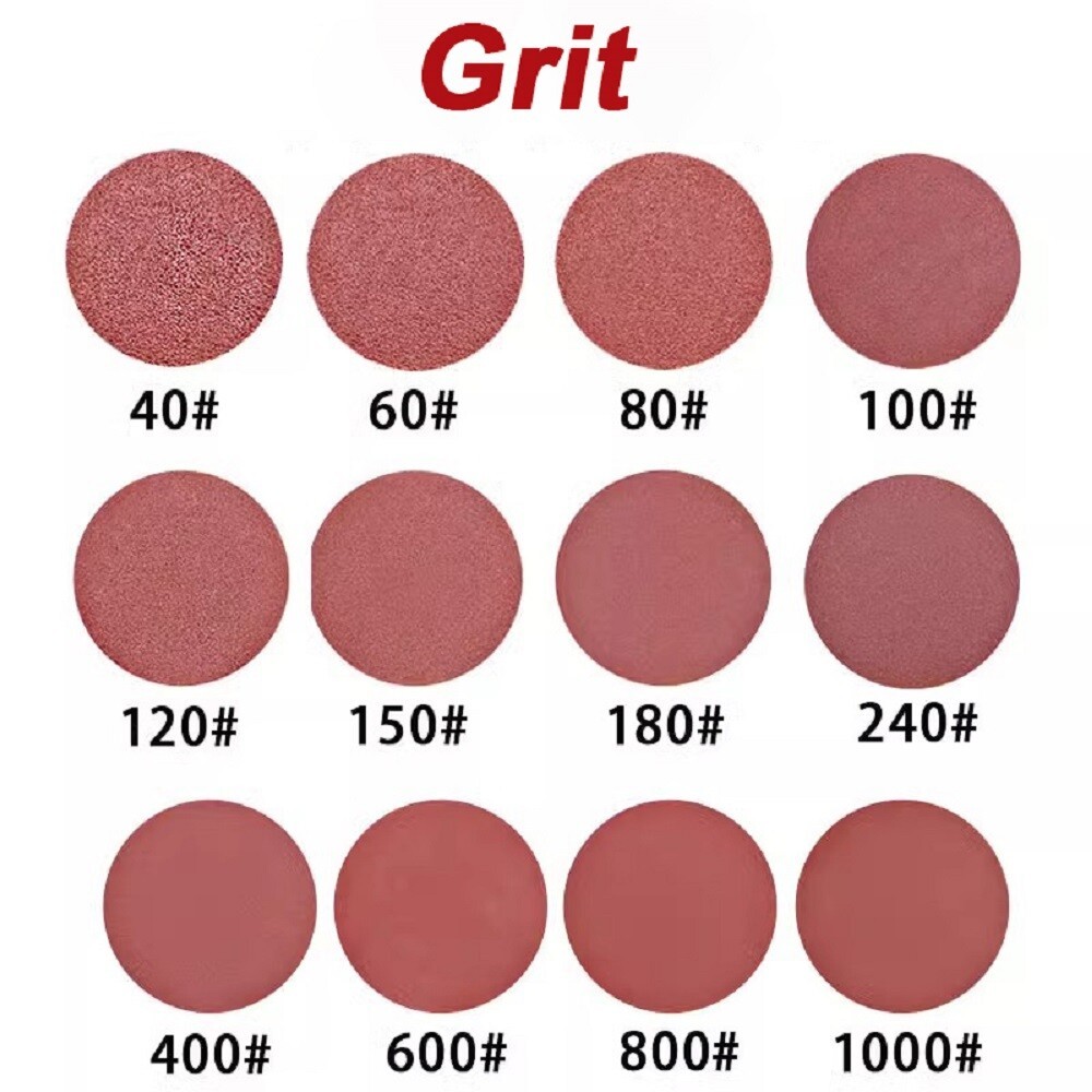 125mm 5 Inch Sanding Disc 6 Hole Sandpaper 40-800 Grit Orbital Sander Polish Pad