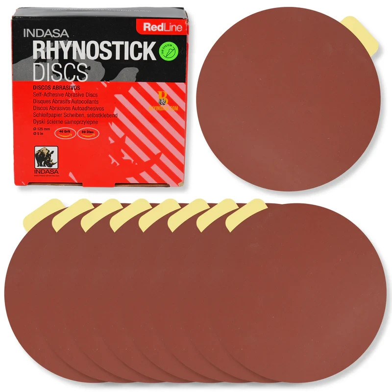 Clearance – 5″ Indasa RedLine Discs Varieties – READ DESCRIPTIONS BELOW!!!!