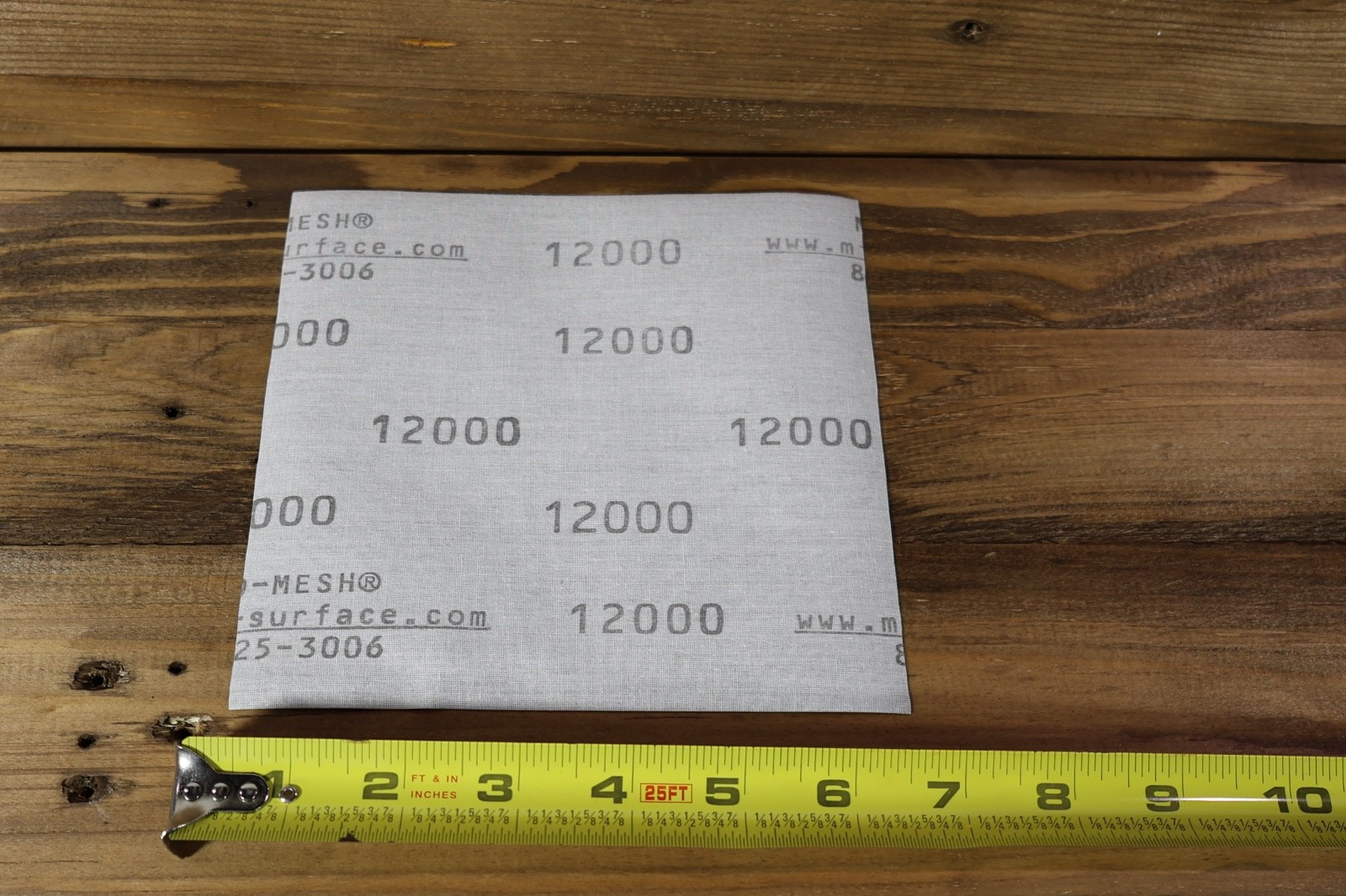 Micro-Mesh Finishing Extra Fine SANDPAPER 1 sheet 6” x 6″ 12000 GRIT