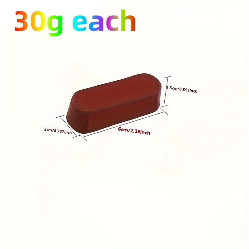 3 Pack Polishing Wheel Bench Jewelry Grinder Buffing Flannel Compound Bars Set