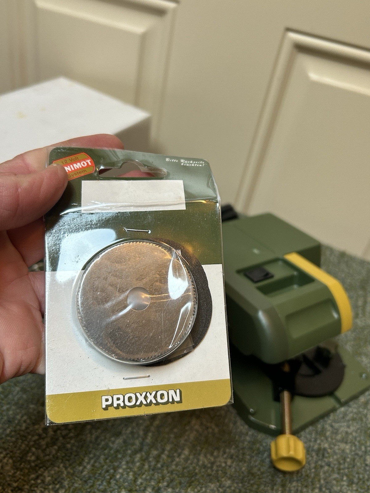 Unused Proxxon Mini Cutting Saw Tabletop Precision Cutter Japan