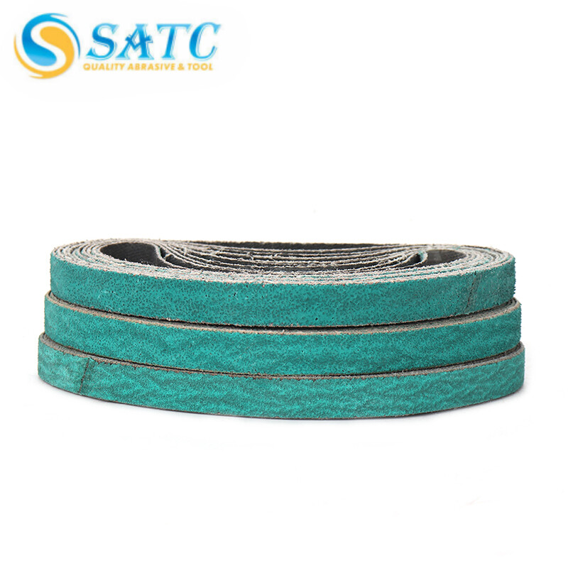 1/2″ x 18″ Zirconia Sanding Belts 36 Grit for Air File Belt Sander,Woodworking