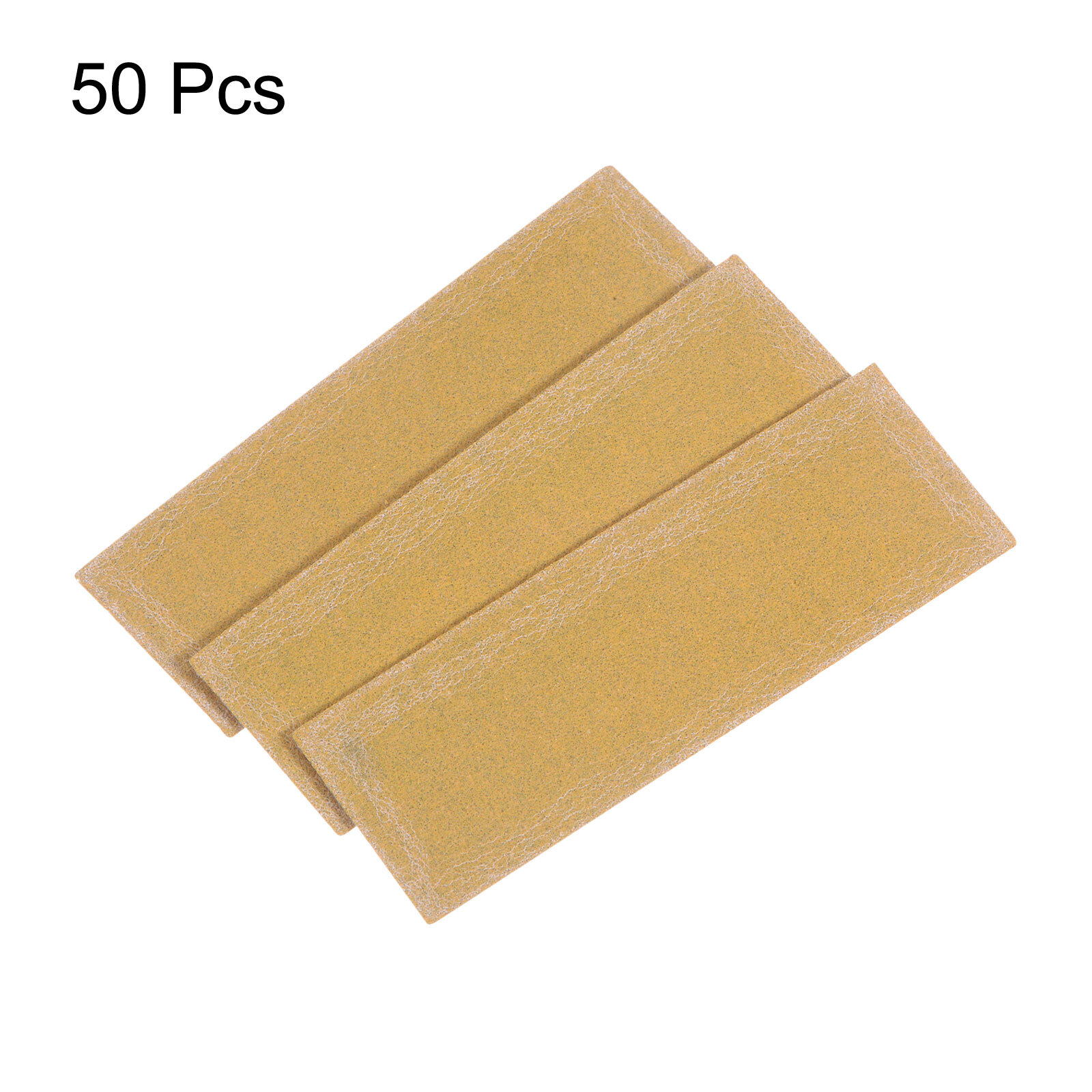 50pcs Micro Detail Sander Paper 120 Grit 3.5 x 1.2 Inch Finger Sander Sandpapers