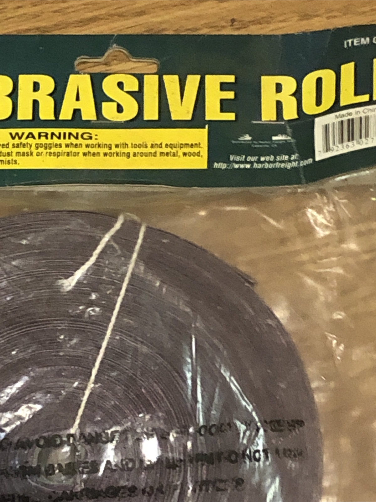 Abrasive Roll 50 Yards 240 grit brown alum ozide cloth backing 1 inch 2c2