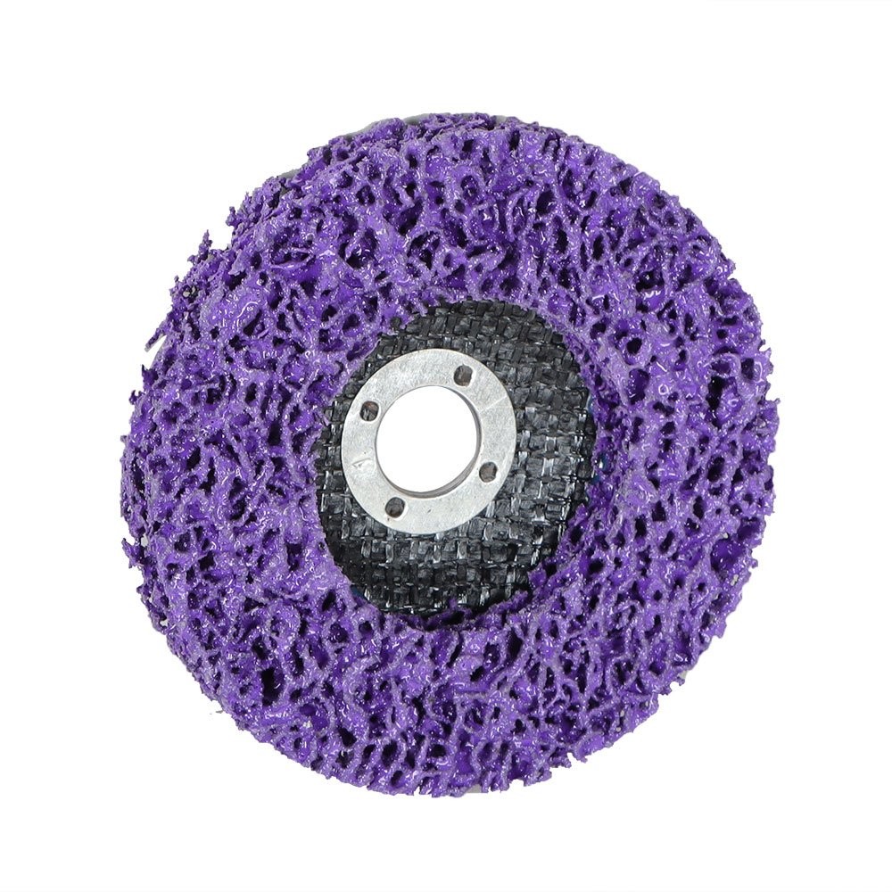 10 Pack 4 In x 5/8 In Purple Strip Discs Stripping Wheel Fits For Angle Grinders