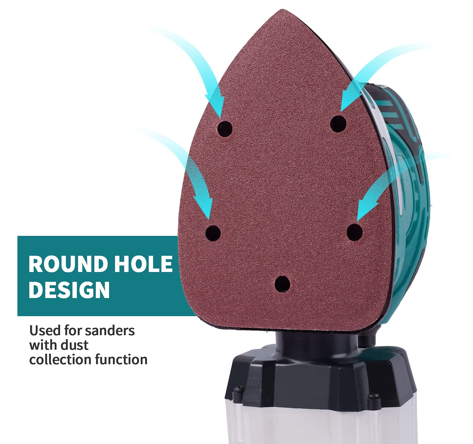 MIDO PROFESSIONAL ABRASIVE 84 PCS Mouse Detail Sander Sandpaper 140mm*90mm