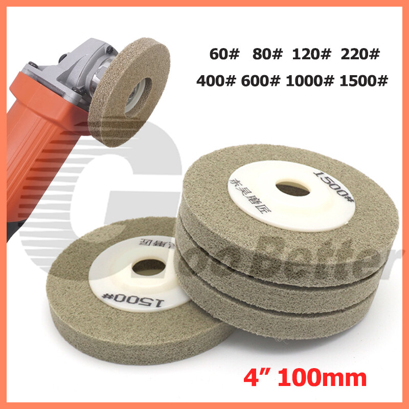 4″ 100mm Nylon Resin Buffing Abrasive Wheel Polishing Disc Pad for Angle Grinder