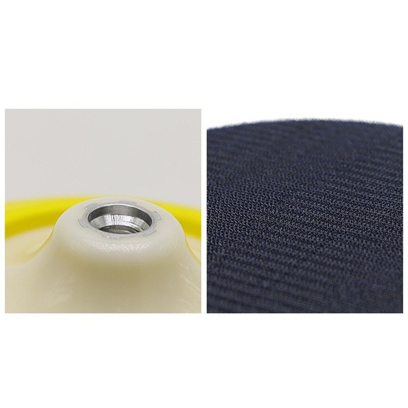 6″ 150mm M14 Backer Pad Hook and Loop Backing Plate Polishing Pads Sanding Discs