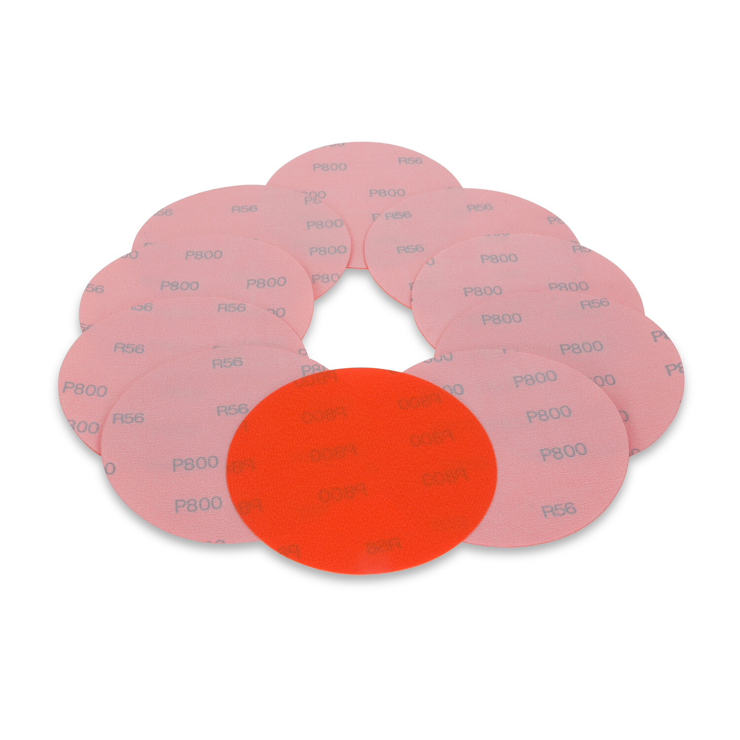 6″ Waterproof Hook and Loop Sanding Discs 800 Grit – 10PCS – Wet or Dry Autobody