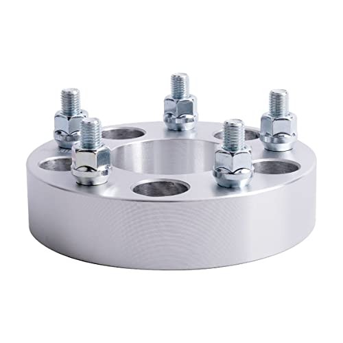 4PC 5×4.5 to 5×5.5 Wheel Adapters 1.5 Inch with 1/2″ Studs 1.5 Inch-4 PCS