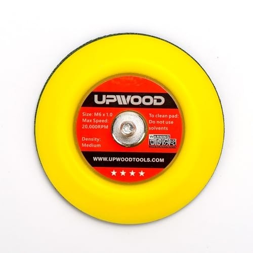 3 Inch M6 Thread Hook and Loop Backing Pad for Mini Air Sander Polisher