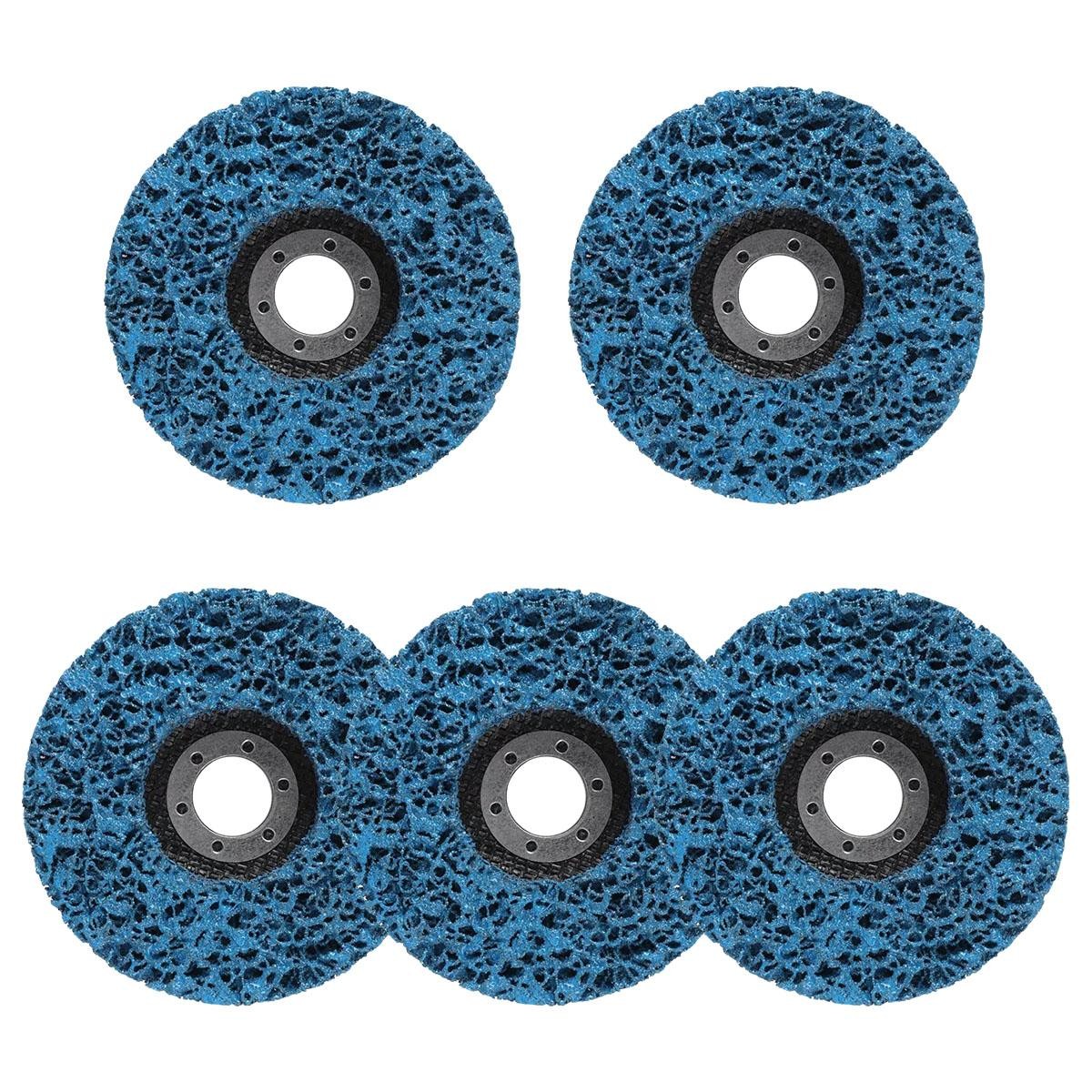 5pcs Nylon Grinding Disc 115mm for Stainless Steel Surface Preparation Work