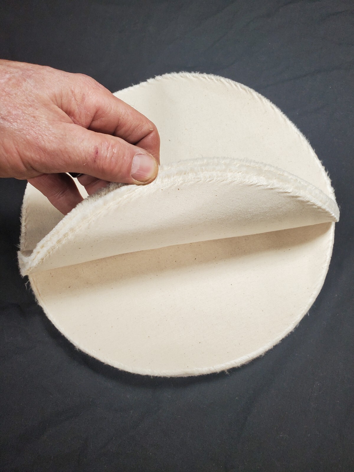 1 new DIVINE BROTHERS CO. 12″ x 3/4″ 20 Ply Cotton 60/60 Sewn Buffing Wheel USA