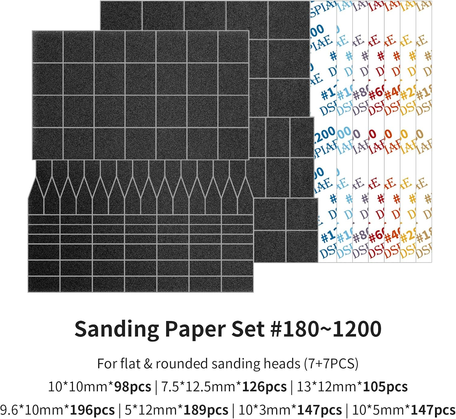 Reciprocating Sander,Usb Quick Charging Sanding Pen with 8Pcs Sanding Head,Self-