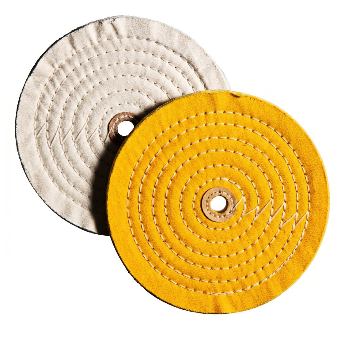 2 Pcs 8” Cotton Buffing Wheels for Bench Grinder | 5/8” Arbor Cotton Buffin…