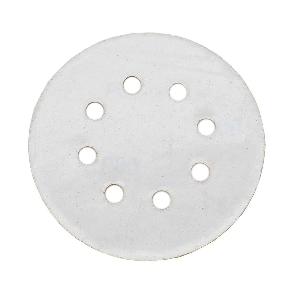 80 Grit 5 inch Dia 8 Holes PSA Sanding Pad Paper – 25/Pack – SD586P