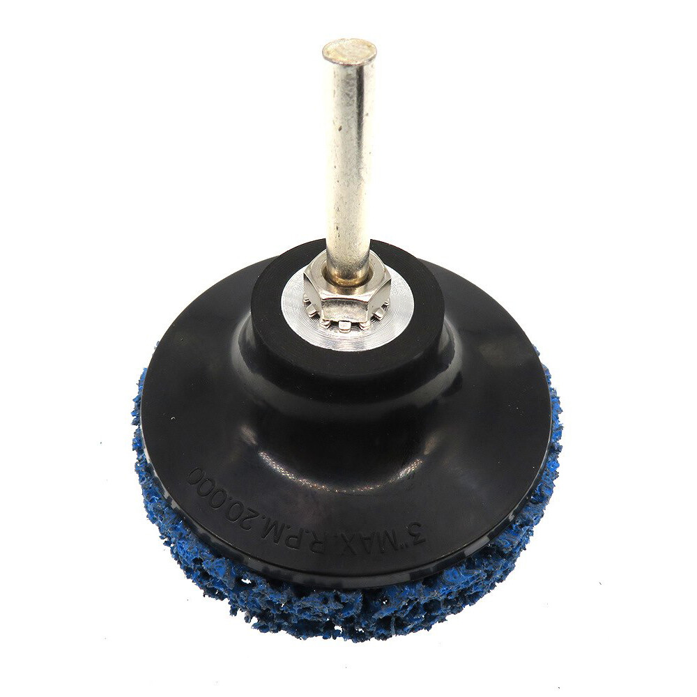 3 Inch 75mm Blue Diamond Sanding Discs Roll Lock Grinding Disc Polishing Wheel