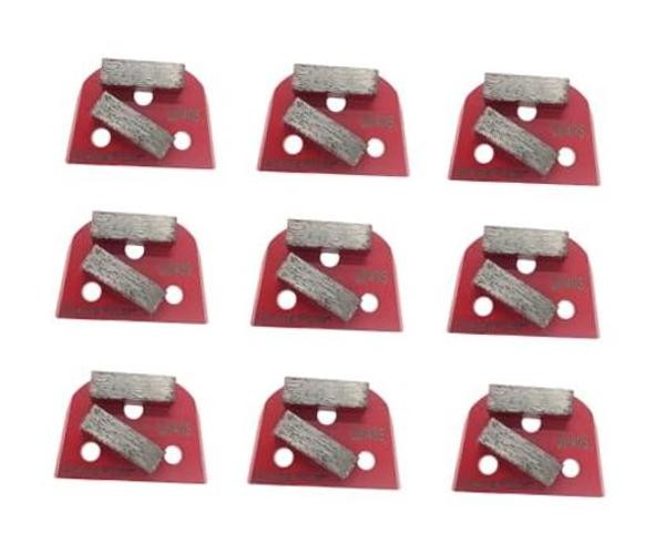 Concrete Floor Grinding Disc, Diamond Metal Grinding Shoes 30/40 Grit Soft Bond