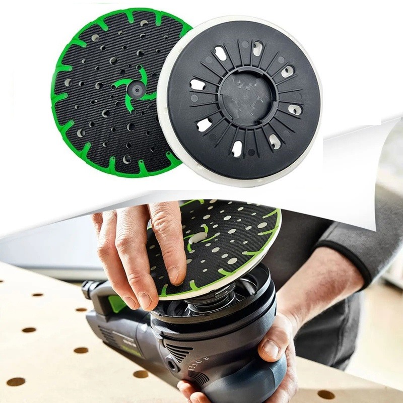 Replacement 6 Inch Sanding Pad For Festool RO 150 FEQ Grinder 150mm Soft/Hard
