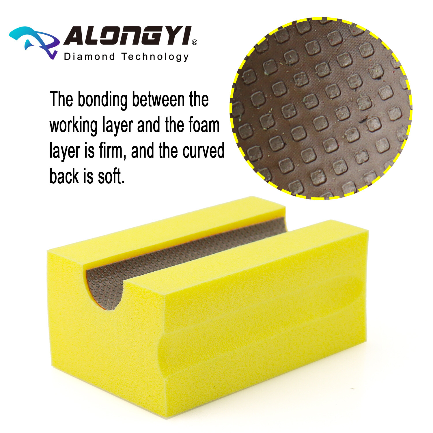 Diamond Polishing Hand Pads Profile V20 for Stone Glass Concrete Granite Marble