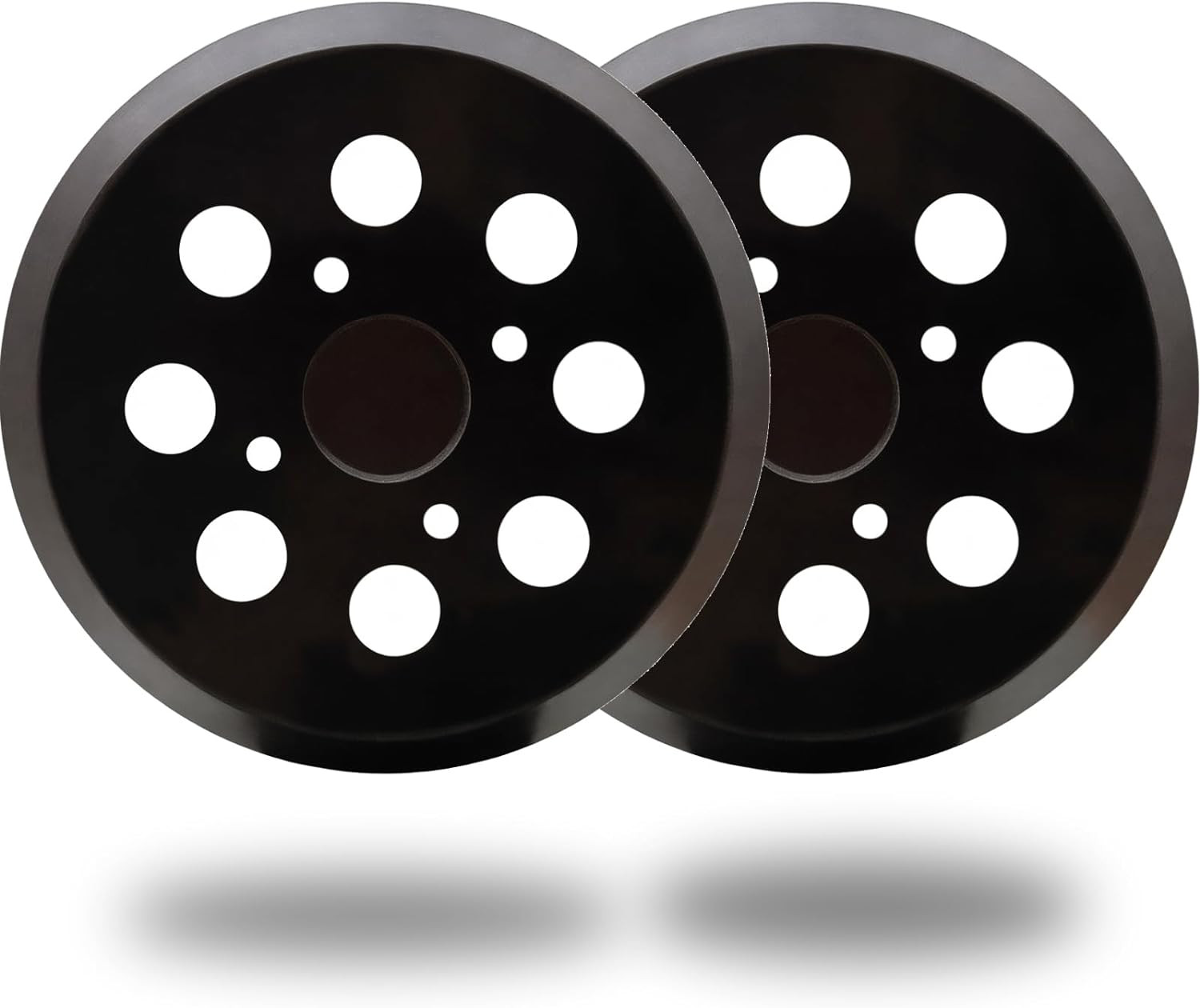 2 Pack 5 Inch 8 Hole Hook and Loop Sander Pad for Ridgid R2600, R2601 5″