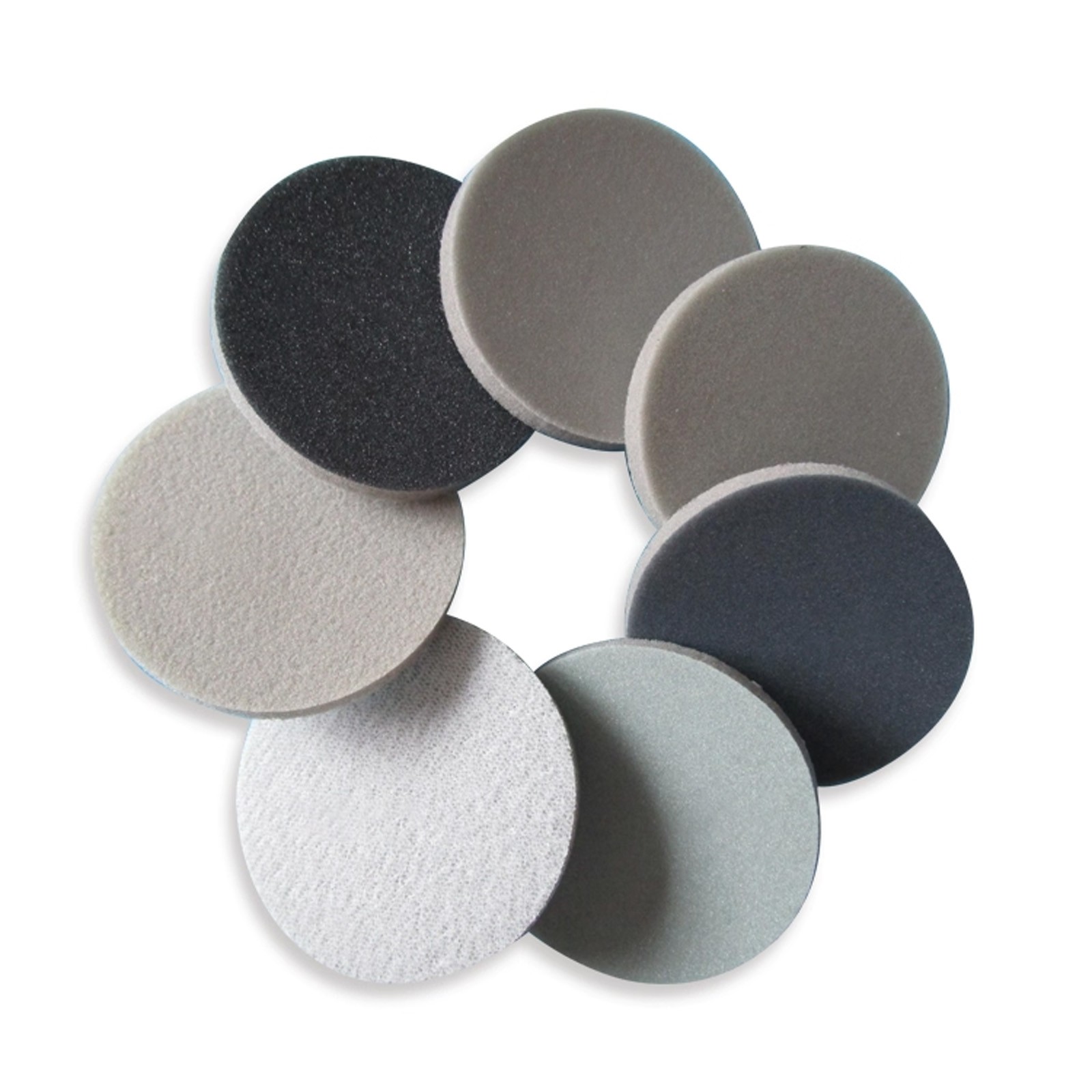 7″ – 180mm Foam Sponge Sanding Disc Wet and Dry Sandpaper Hook & Loop For Polish