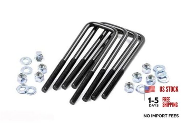9/16″ Square Suspension U-Bolts | 9/16 x 2.5 x 11.5-7640