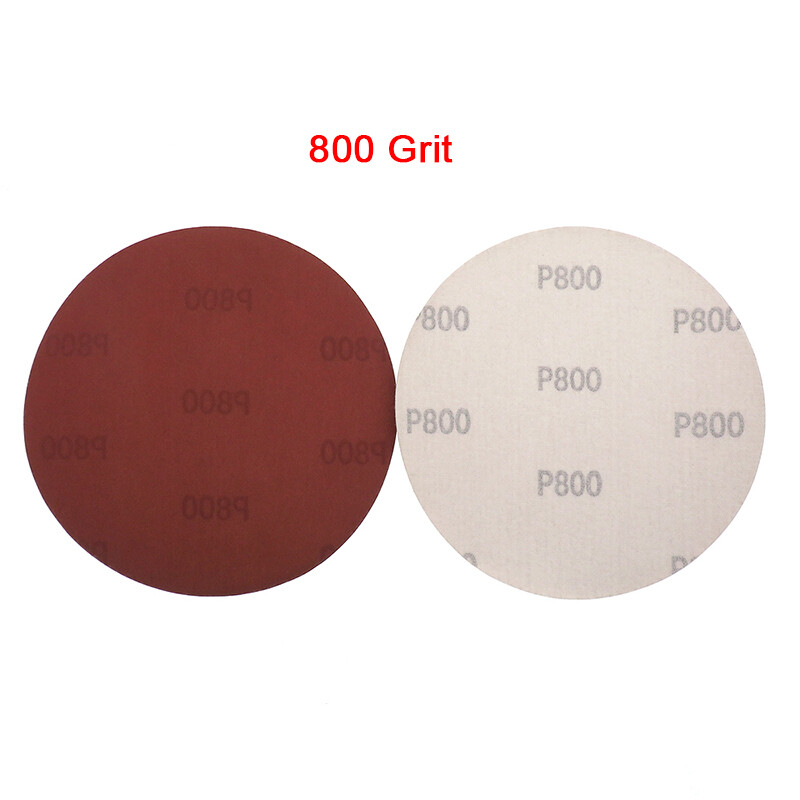 6″ 150mm Hook and Loop Sanding Discs Sandpaper Glued Backing Pads 60 – 2000 Grit