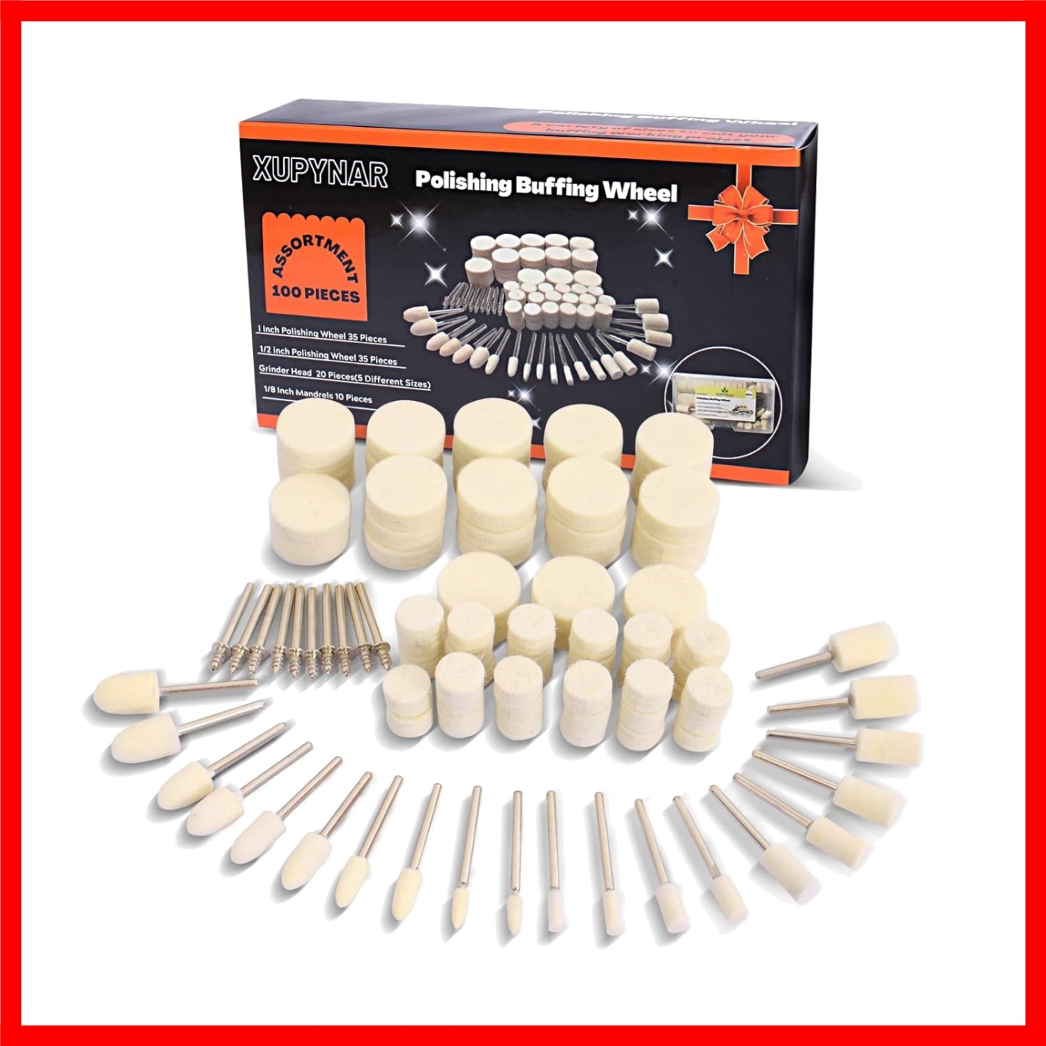 100PCS Polishing Buffing Wheel for Dremel Polishing Kit, Polishing Wheel for …