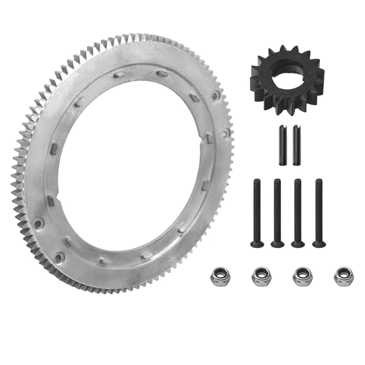 696537 Flywheel Ring Gear Replacement Replace 392134 Part for Briggs & Stratton