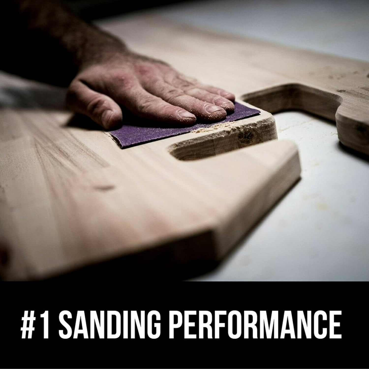 Advanced Sandpaper, 20 Sheets, 80 Grit, Pro Grade Precision, Features No-Slip G