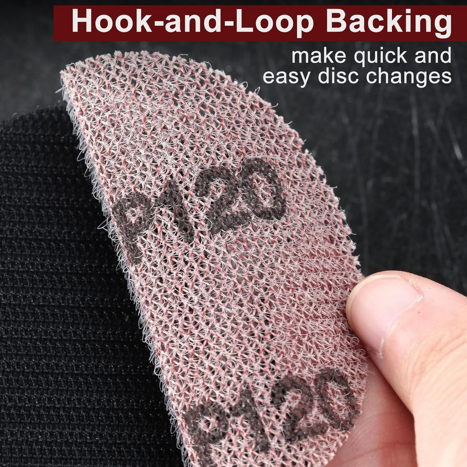 3-Inch 120 Grit Mesh Abrasive Dust Free Sanding Discs, Virtually Dust-Free, B…