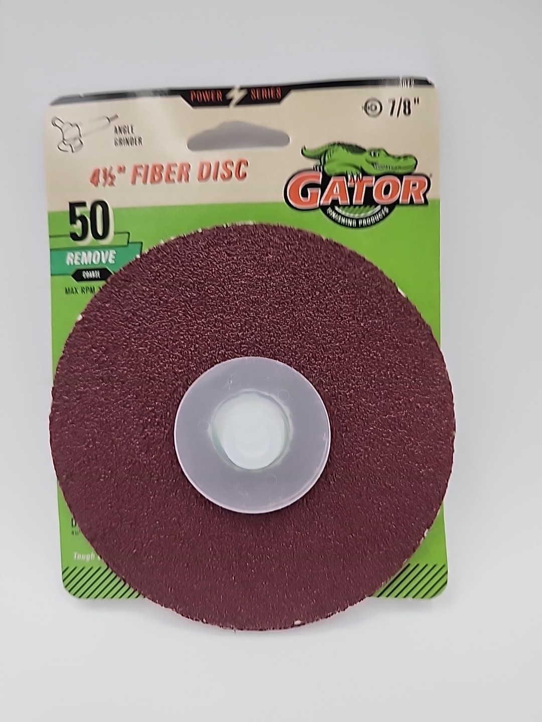 Gator 4-1/2 In. 50 Grit Fiber Disc (3-Pack) 3072 Gator 3072 FREE SHIPPING!!!