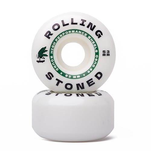 Skateboard Wheel Set – High Performance Skateboard Wheels, 99a, 53mm