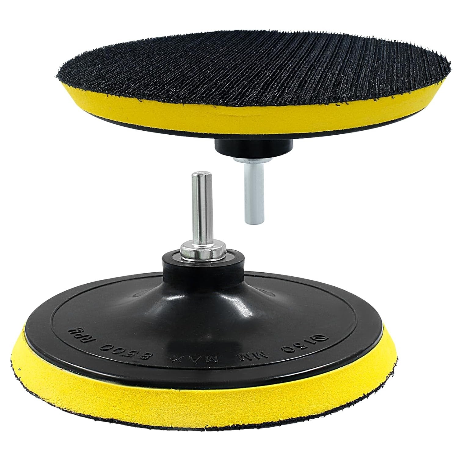 6 Inch Hook & Loop Backing Pad Orbital Sander Polisher Sanding Pad with M14 D…