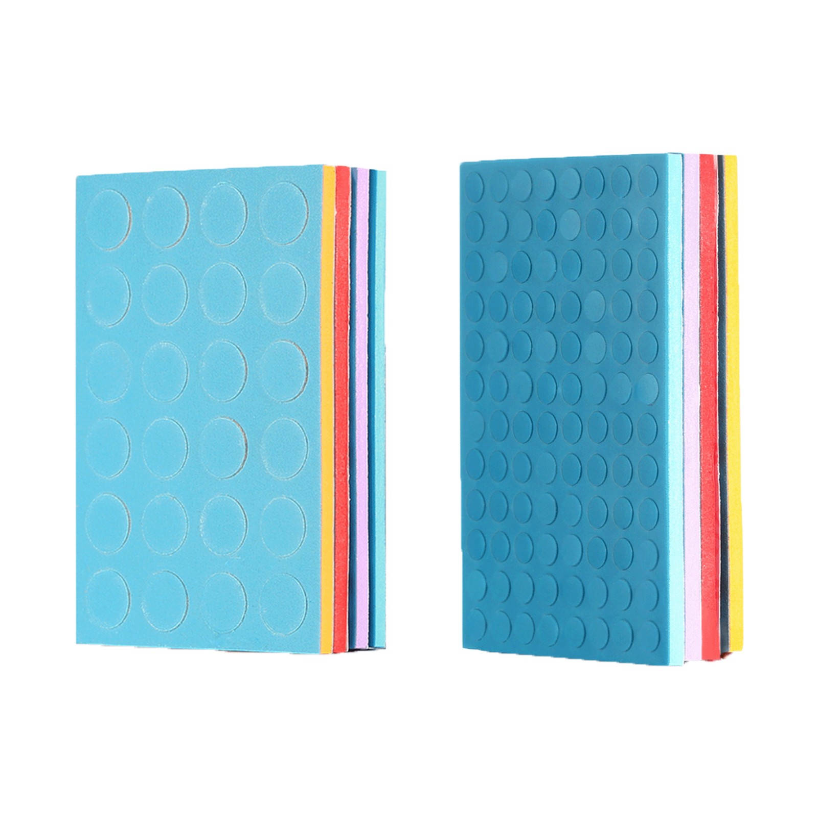 5/10mm Dual Side Abrasive Self Adhesive Sponge Sanding Disc Sandpaper Model Tool