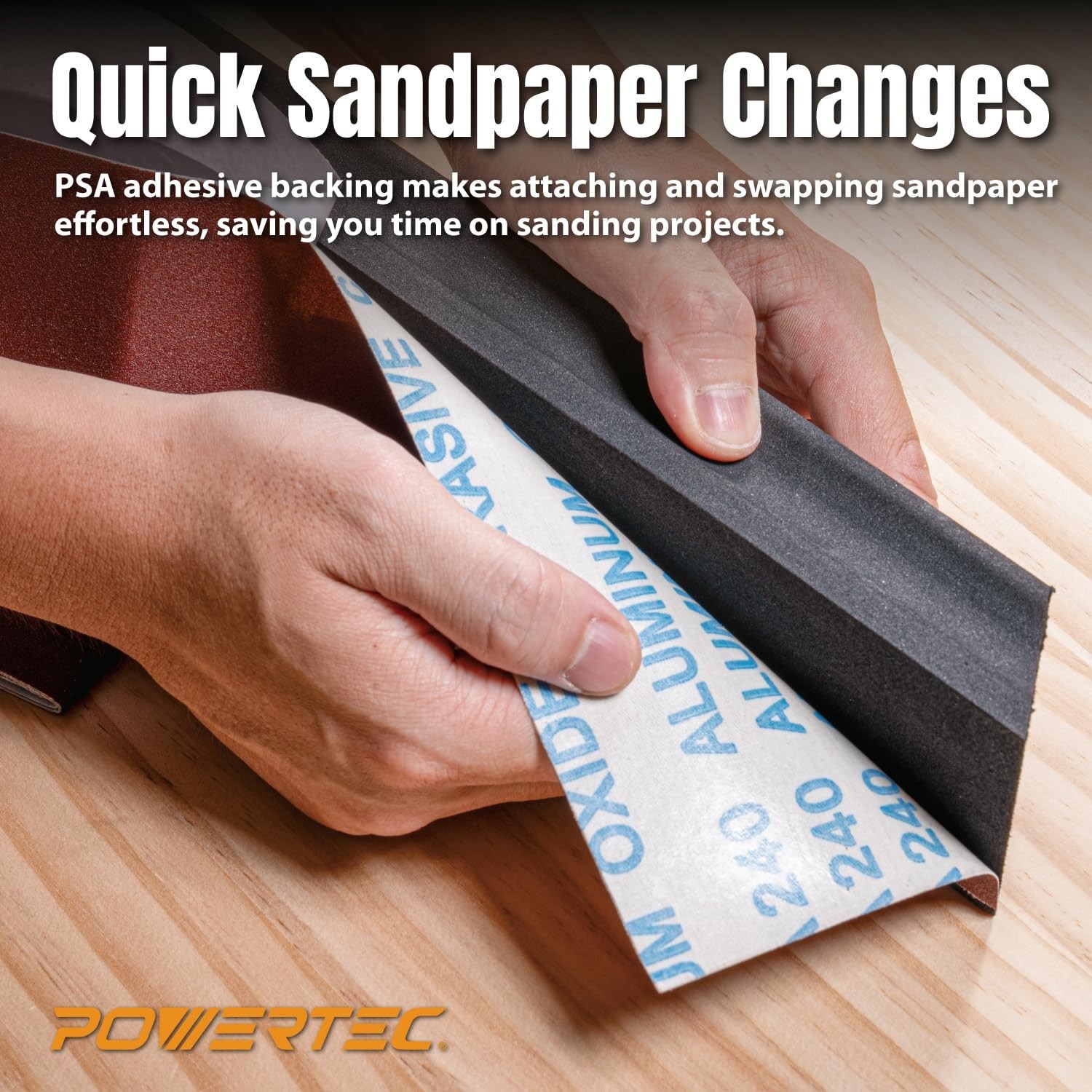 16″ PSA Sanding Block for Auto Body, Woodworking & DIY – Long Hand Sanding Tool