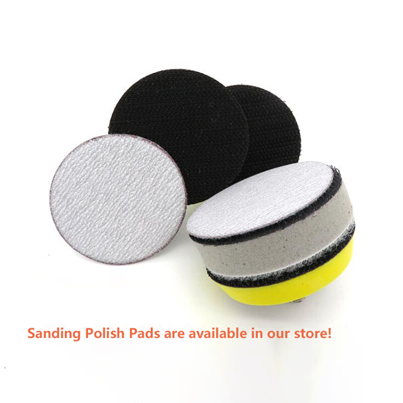 2″ 50mm Sanding Disc Hook and Loop Sandpaper 60-1200 Grit Dry Abrasive Sandpaper