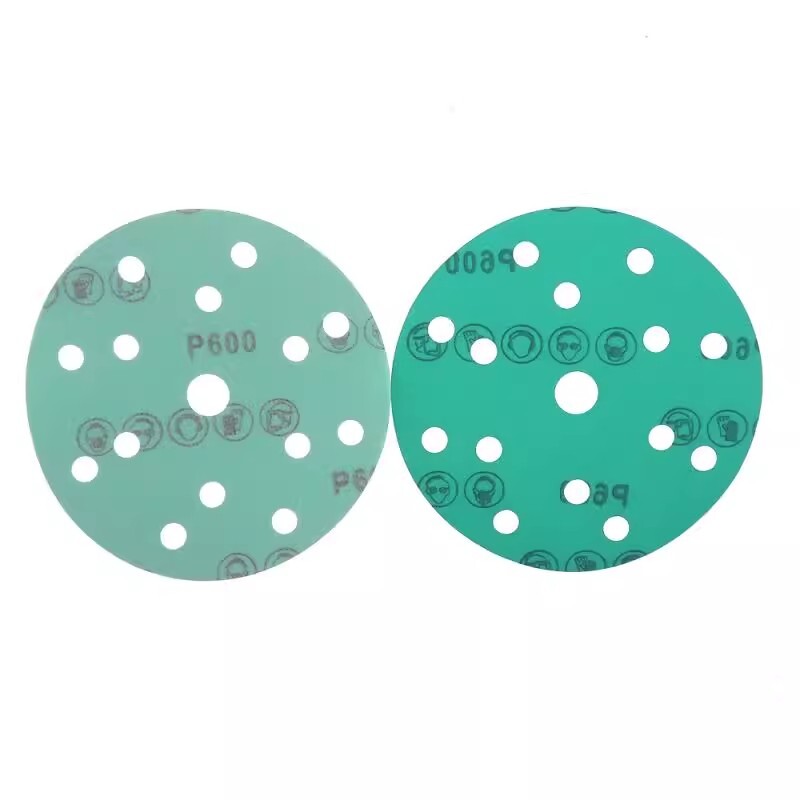 6 Inch 150mm 15 Hole Wet and Dry Sanding Discs Sandpaper Film Pads Grit 60-2000