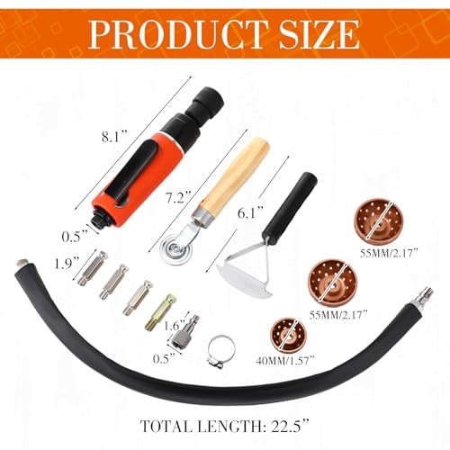 Air Tire Repair Polish Patch Tools Tire Repair Set Include 2500rpm Low Speed