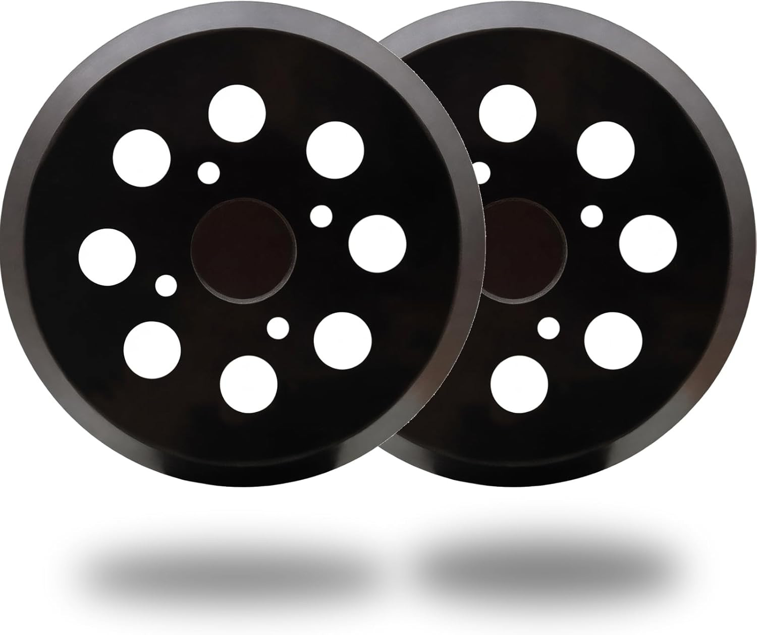 2 Pack 5 Inch 8 Hole Hook and Loop Sander Pad for Ridgid R2600, R2601 5″
