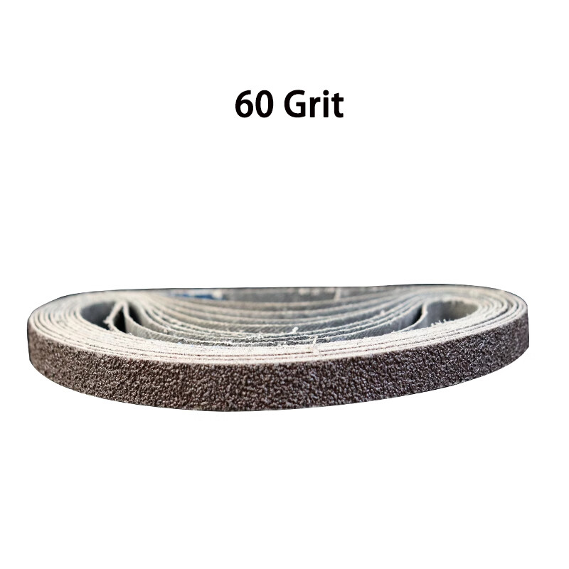 10mmx330mm O-Type 60-240 Grit Sanding Belt For Metal Wood Grinding Abrasive Tool
