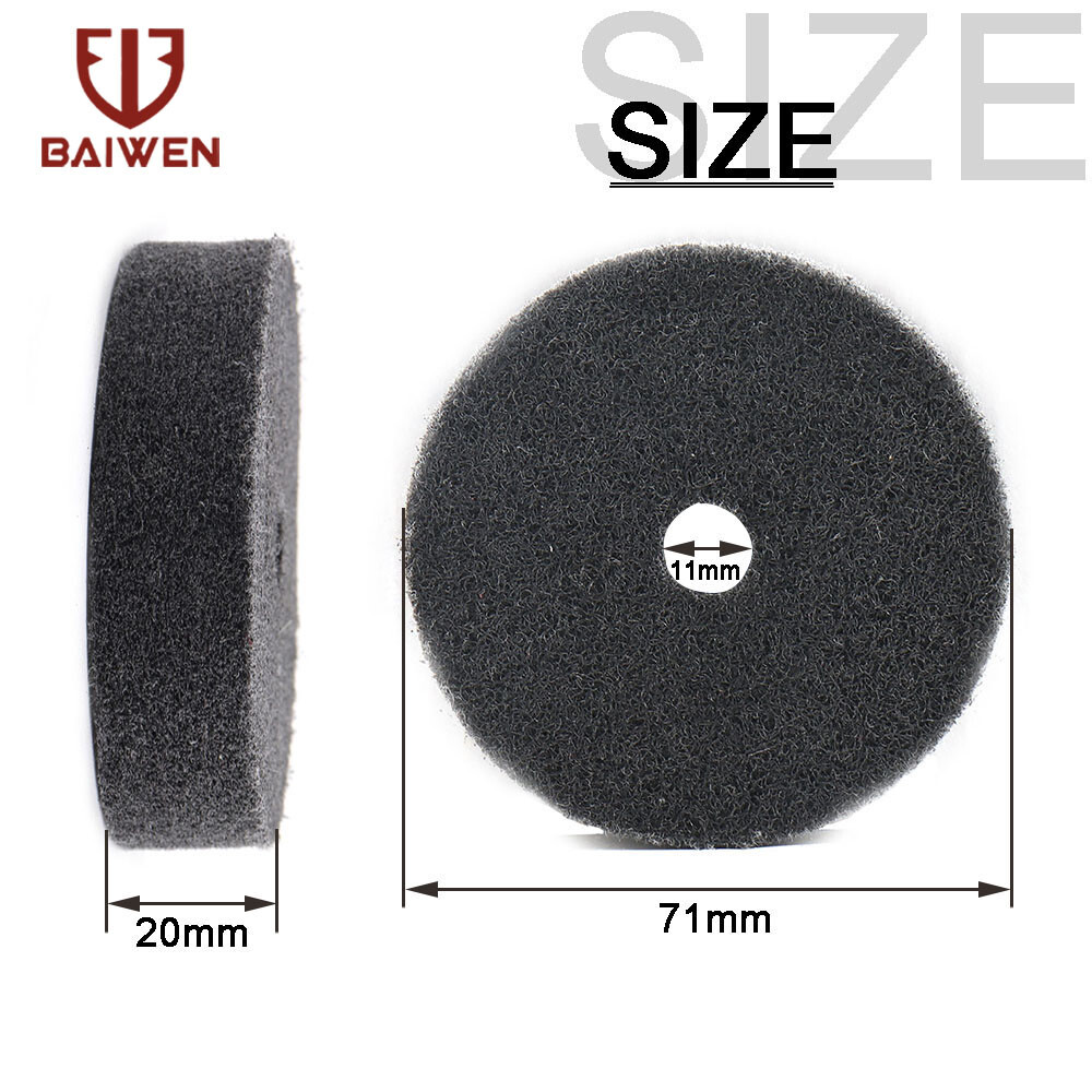 75mm 3” Bench Grinder Grinding Wheel Ceramic Metal Marble Stone Polishing Wheel