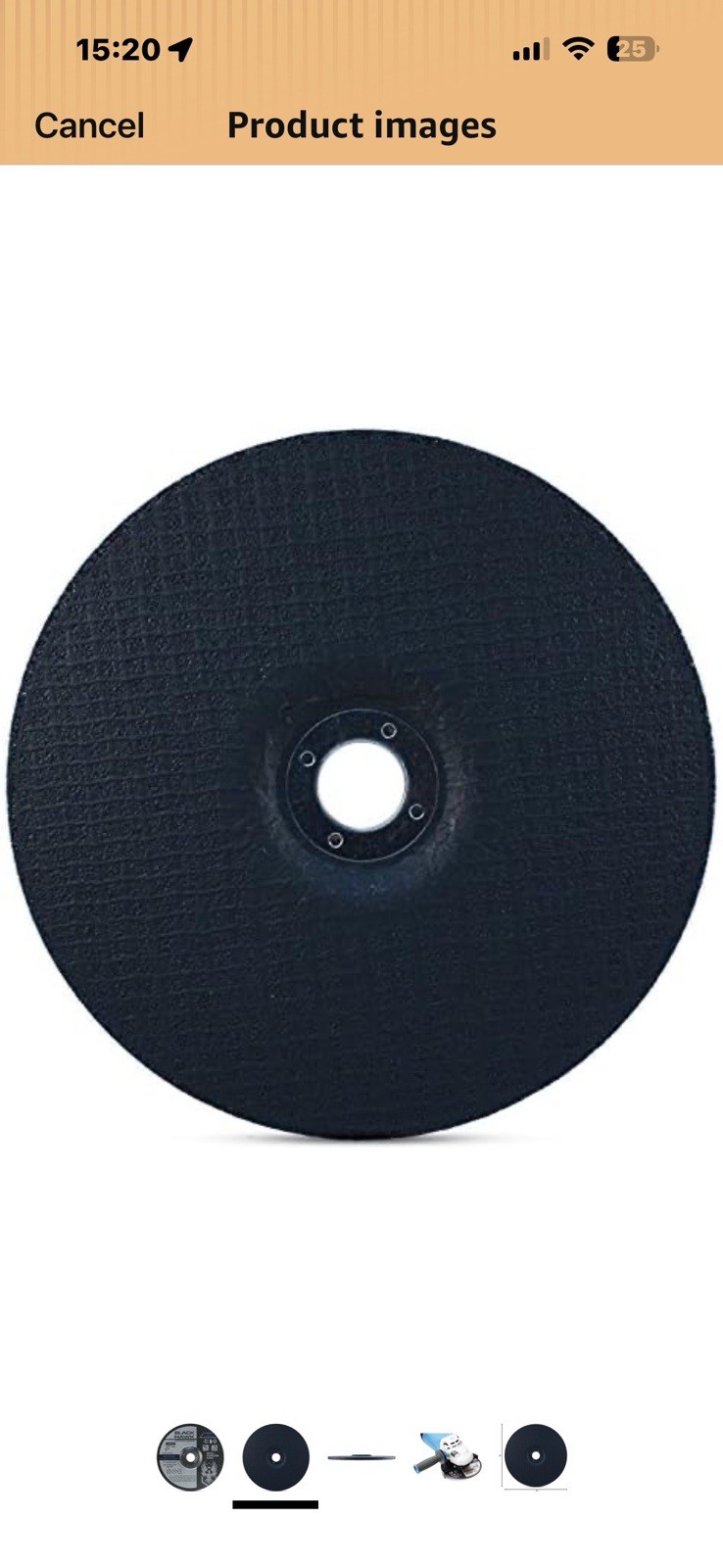 BLACK HAWK Type 27 Grinding Wheel 7×1/4×7/8 A24 Metal/Stainless 5 Pack